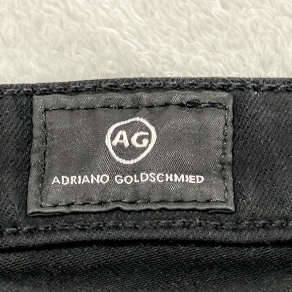 AG Black Skinny Anke Legging Jeans Size 28 - Picture 8 of 13